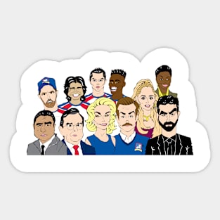 SPORTS LOVER TV SHOW FAN ART Sticker